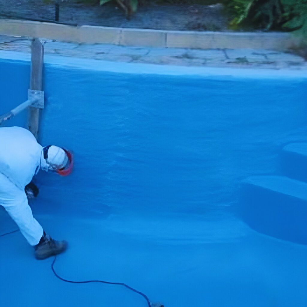 عزل مسابح بحائل لمنع تسرب المياه